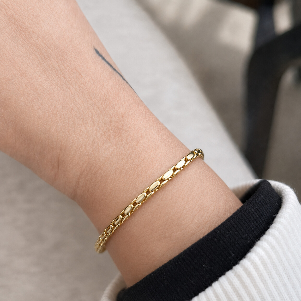 İnce Gold Zincir Bileklik